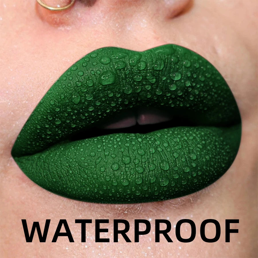 Velvet Matte Lip Gloss – 19 Waterproof Shades