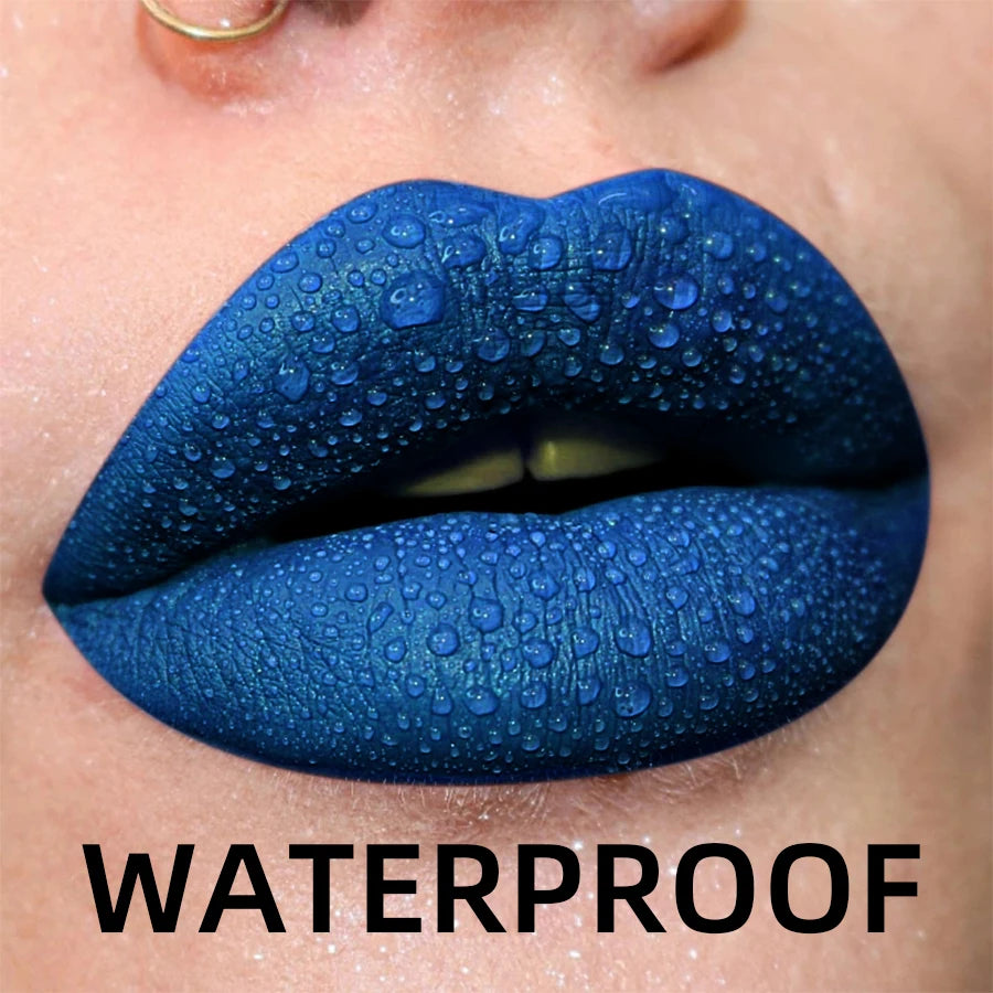 Velvet Matte Lip Gloss – 19 Waterproof Shades