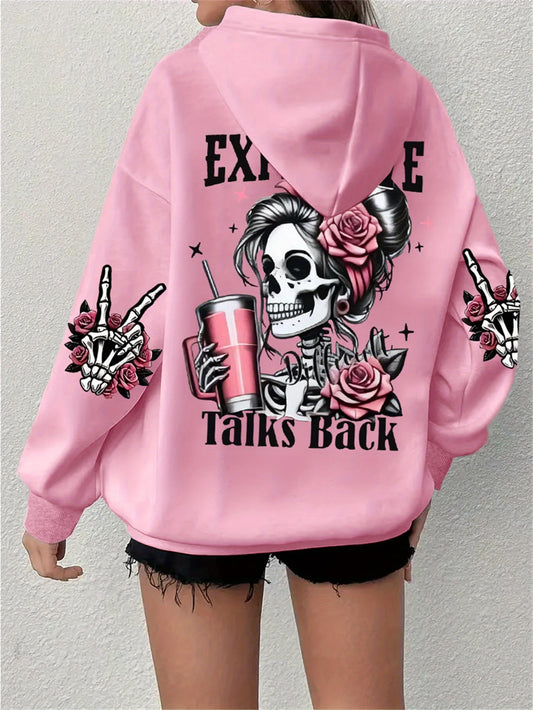 Women Hoody Warm Comfortable Hoodie Vintage Autumn