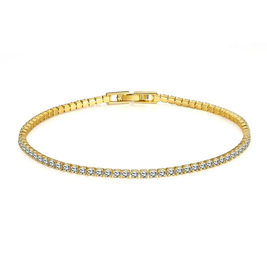 Sterling 925 Silver Jewelry 16cm to 19cm Tennis Bracelet