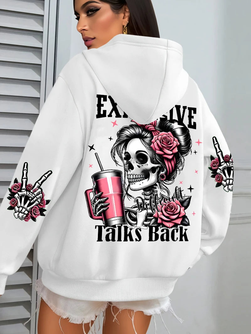 Women Hoody Warm Comfortable Hoodie Vintage Autumn