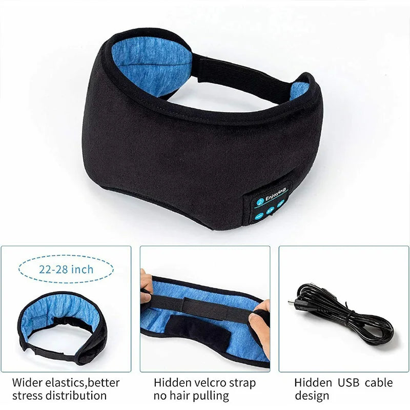 Bluetooth Wireless Sleep Mask Headband